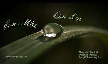 Con mắt còn lại - Khánh Ly