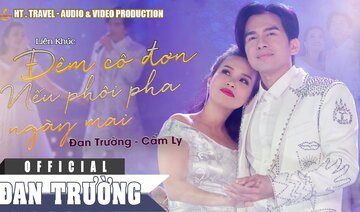 LK ĐÊM CÔ ĐƠN - NẾU PHÔI PHA NGÀY MAI || ĐAN TRƯỜNG FT CẨM LY || ALBUM BO BOLERO